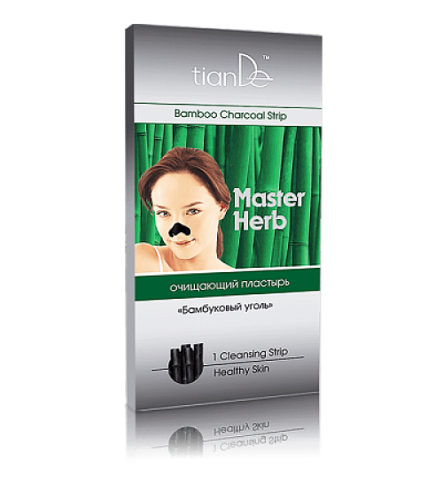 Master Herb „Bambusz szén” tisztító orrtapasz
